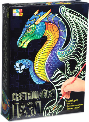 Пазл Puzzle Time Светящийся Дракон / 7516340