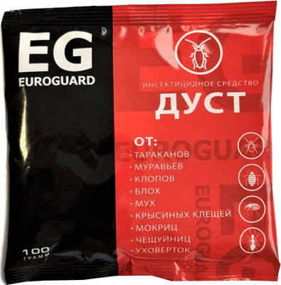 Порошок от насекомых Euroguard Дуст (100г)