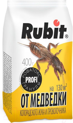 Инсектицид Rubit Рофатокс. От медведки (400г)