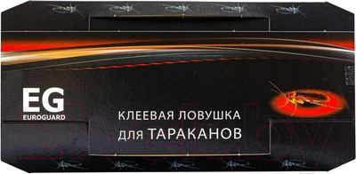Ловушка для насекомых Euroguard От тараканов Домик / 4607046923049