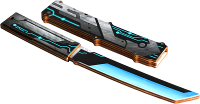 Нож игрушечный Дарим Красиво Нож танто / 9019676 (тразистор)