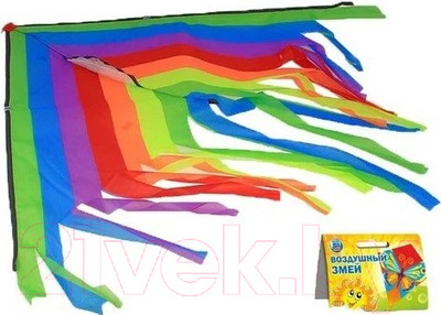 Воздушный змей Funny Toys Полосатик / 320130