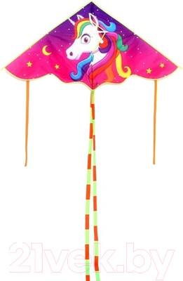 Воздушный змей Funny Toys Единорог / 9236599