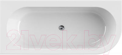 Ванна акриловая Cezares Slim Corner 180-80-44-L-W37