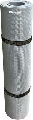 Коврик для йоги и фитнеса Isolon Fitness (140x50x0.5см, серебристый)
