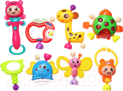 Набор погремушек Крошка Я Собери меня / 6946193