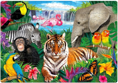 Пазл Puzzle Time Тропические животные / 7984270 (260эл)