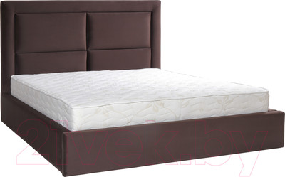 Каркас кровати KRONES Афина 2 New 160 (велюр коричневый)