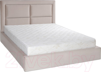 Каркас кровати KRONES Афина 2 New 160 (велюр бежевый)