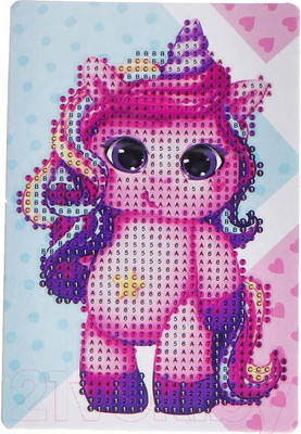 Набор алмазной вышивки Школа талантов Единорожка / 7402663