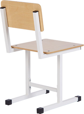 Стул детский Polini Kids City / 0002605.62 (S, белый/дуб пастельный)