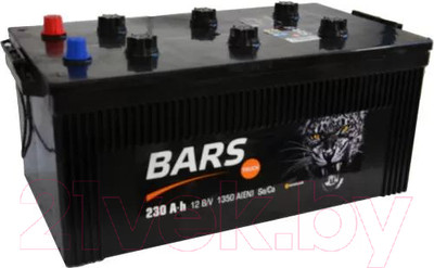 Автомобильный аккумулятор BARS 6СТ-230 Евро 3 / 230 141 15 0 3 (230 А/ч)