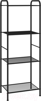 Стеллаж ЗМИ Валенсия 14 / СТВ14 (черный)