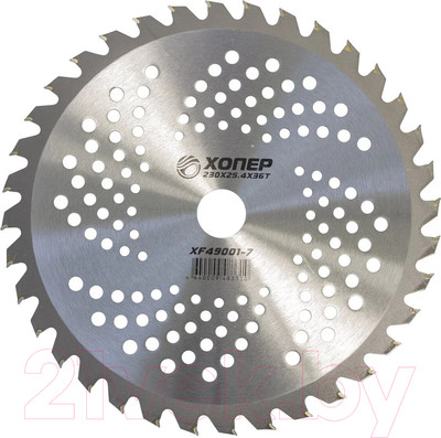 Нож для триммера Хопер XF49001-VII 230x25.4x36T