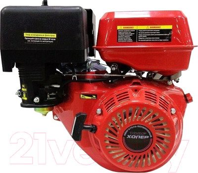 Двигатель бензиновый Хопер 190 F (15 л.с., d-25мм)