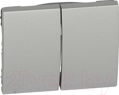 Клавиша для выключателя Legrand Galea Life 771312 (алюминий)