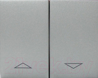 Клавиша для выключателя Legrand Galea Life 771314 (алюминий)