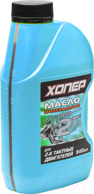 Моторное масло Хопер Для 2-х тактных двигателей с API TС (946мл)