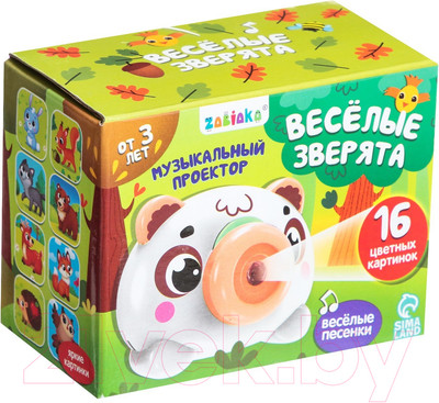 Развивающий игровой набор Zabiaka Веселые зверята / 7811458
