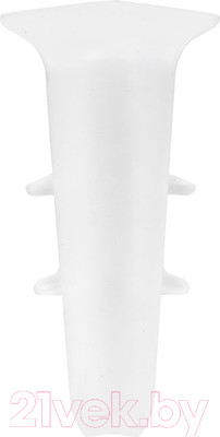 Уголок для плинтуса Ideal Деконика 001-0 Белый глянцевый (5.5см, 2шт, внутренний, флоупак)