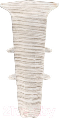 Уголок для плинтуса Ideal Деконика 255 Ясень бьянко (5.5см, 2шт, внутренний, флоупак)