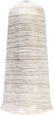 Уголок для плинтуса Ideal Деконика 253 Ясень серый (5.5см, 2шт, наружный, флоупак)