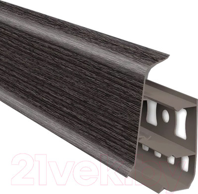 Плинтус Ideal Деконика 352 55мм (2.2м, каштан серый)