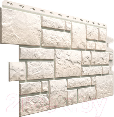 Фасадная панель Docke Premium Burg Белый / PFBU-1107 (472x1072)