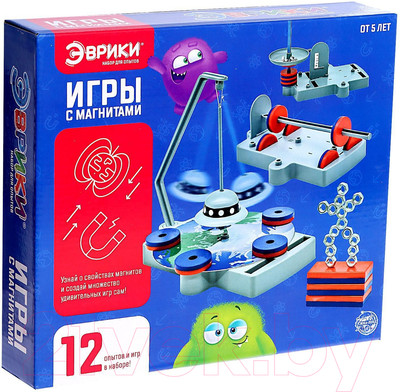 Научная игра Эврики Игры с магнитами / 6250080
