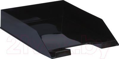 Лоток для бумаг Стамм Фаворит / ЛТГ-30499 (черный)