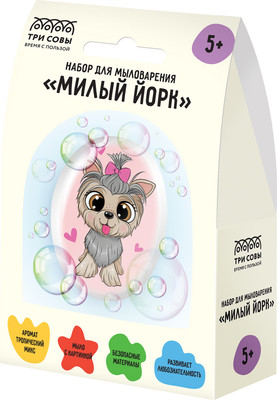 Набор для изготовления мыла Три совы Милый Йорк / 704