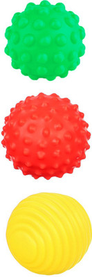 Развивающий игровой набор Крошка Я Фруктовая тусовка. Мячики массажные / 4916701