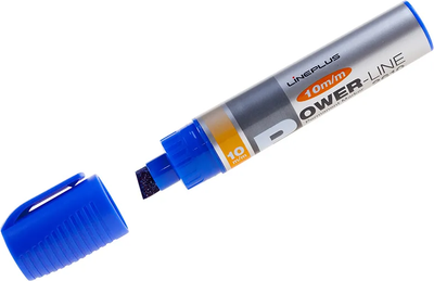 Маркер перманентный Line Plus PER-2610 (синий)