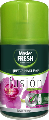 Сменный блок для освежителя воздуха Master Fresh Цветочный рай (250мл)
