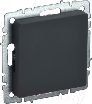 Декоративная заглушка для розетки IEK Brite BR-PL10-K53 (графит)