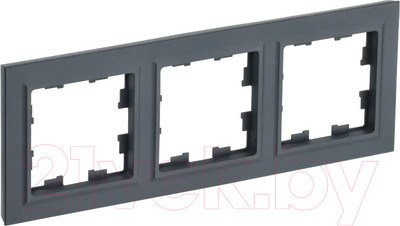 Рамка для выключателей и розеток IEK Brite BR-M32-K53 (графит)
