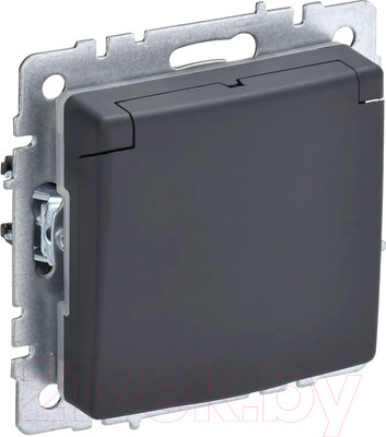 Розетка IEK Brite BR-R16-16-44-K53 (графит)