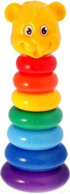 Развивающий игровой набор Соломон Пирамидка Мишка / 1200500