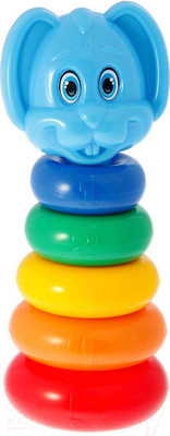 Развивающий игровой набор Соломон Пирамидка Зайка / 1200493