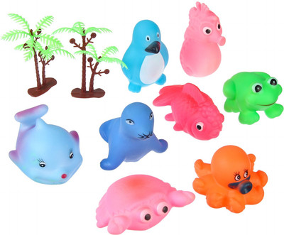 Набор игрушек для ванной Крошка Я На острове 3 / 7038985