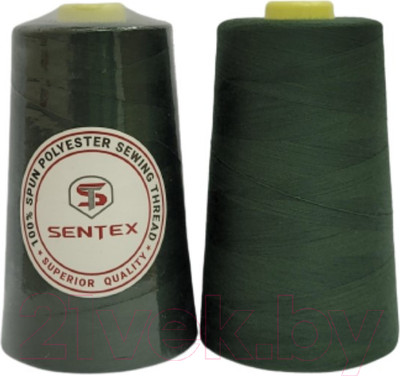 Набор швейных ниток Sentex 100% полиэстер 50/2 5000 ярдов 1124 (2шт)