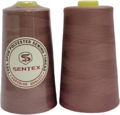 Набор швейных ниток Sentex 100% полиэстер 50/2 5000 ярдов 1135 (2шт)