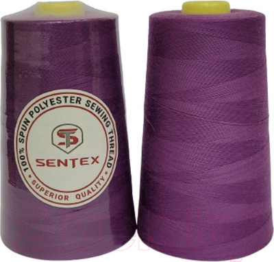 Набор швейных ниток Sentex 100% полиэстер 50/2 5000 ярдов 1151 (2шт)