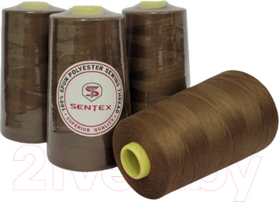 Набор швейных ниток Sentex 100% полиэстер 50/2 5000 ярдов 1217 (4шт)