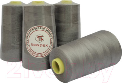 Набор швейных ниток Sentex 100% полиэстер 50/2 5000 ярдов 1227 (4шт)