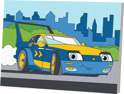 Картина по номерам Школа талантов Спорткар / 4992650