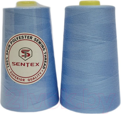 Набор швейных ниток Sentex 100% полиэстер 50/2 5000 ярдов 1284 (2шт)