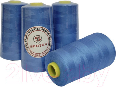 Набор швейных ниток Sentex 100% полиэстер 50/2 5000 ярдов 1289 (4шт)