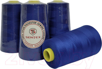 Набор швейных ниток Sentex 100% полиэстер 50/2 5000 ярдов 1294 (4шт)
