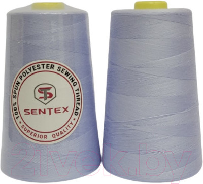 Набор швейных ниток Sentex 100% полиэстер 50/2 5000 ярдов 1308 (2шт)